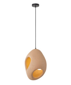 ΦΩΤΙΣΤΙΚΟ ΚΡΕΜΑΣΤΟ ΠΟΛΥΣΤΕΡΙΝΗ ΜΟΝΟΦΩΤΟ 1XE27 MAX 15W 290X290X410mm ΑΜΜΟΥ ARTE ILLUMINA ALBA EUROLAMP – 144-50037