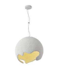 ΦΩΤΙΣΤΙΚΟ ΚΡΕΜΑΣΤΟ ΠΟΛΥΣΤΕΡΙΝΗ ΜΟΝΟΦΩΤΟ 1XE27 MAX 15W 400X400mm ΛΕΥΚΟ ARTE ILLUMINA ELIO EUROLAMP – 144-50040