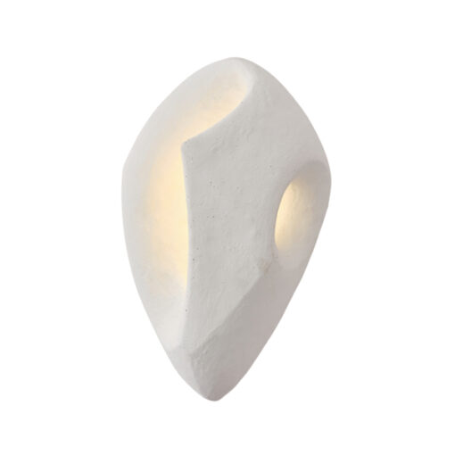 ΑΠΛΙΚΑ ΤΟΙΧΟΥ ΠΟΛΥΣΤΕΡΙΝΗΣ LED 5W 600Lm 3000K  360X210mm ΛΕΥΚΟ ARTE ILLUMINA RAYON EUROLAMP – 144-50050
