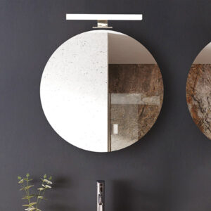 ΦΩΤΙΣΤΙΚΟ ΜΠΑΝΙΟΥ ΠΛΑΣΤΙΚΟ LED 5W 450Lm 4000Κ 300X103X4mm ΑΣΗΜΙ (2τρόποι στήριξης) ARTE ILLUMINA DIPLO EUROLAMP – 144-80500