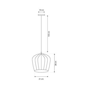 ΦΩΤΙΣΤΙΚΟ ΣΠΙΡΑΛ Φ360 ΜΑΥΡΟ ARTE ILLUMINA NAXOS EUROLAMP – 153-56321