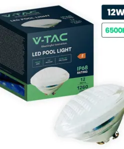 V-TAC 217559 LED Λάμπα Πισίνας PAR56 12W 1260lm Ψυχρό Λευκό 6500Κ με Τηλεχειρστήριο IP68 12V