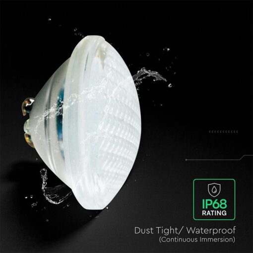 V-TAC 217562 LED Λάμπα Πισίνας PAR56 12W 1260lm V-TAC Πολύχρωμη RGB με Τηλεχειρστήριο IP68 12V