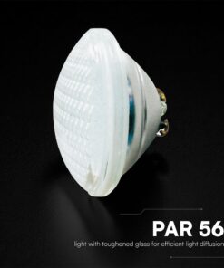 V-TAC 217562 LED Λάμπα Πισίνας PAR56 12W 1260lm V-TAC Πολύχρωμη RGB με Τηλεχειρστήριο IP68 12V