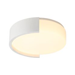 V-TAC 24189VT LED Πλαφονίερα Οροφής Λευκή Στρογγυλή Φ450 48W 5760lm Dimmable CCT με Τηλεχειριστήριο