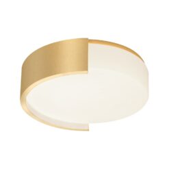 V-TAC 24190 48W LED Decorative Ceiling Lamp (D450*H120mm) 3in1 Remote Control Dimmable Gold