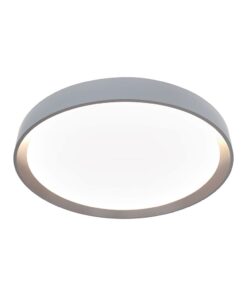 V-TAC 24198VT LED Πλαφονίερα Οροφής Στρογγυλή Φ480 30W/60W 6000lm Dimmable CCT με Τηλεχειριστήριο Σκούρο Καφέ