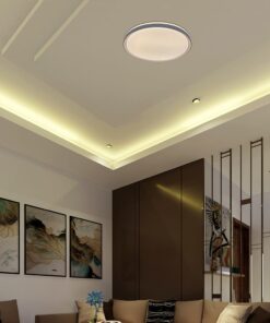 V-TAC 24199 LED Designer Domelight 30W/60W/30W Remote Contron 3in1 Dimmable Grey Cover