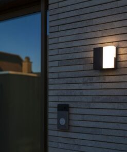 DOMINO Wall Dark Grey 3000K Architectural Modern Moveable Head Lutec – 1-T5116202118