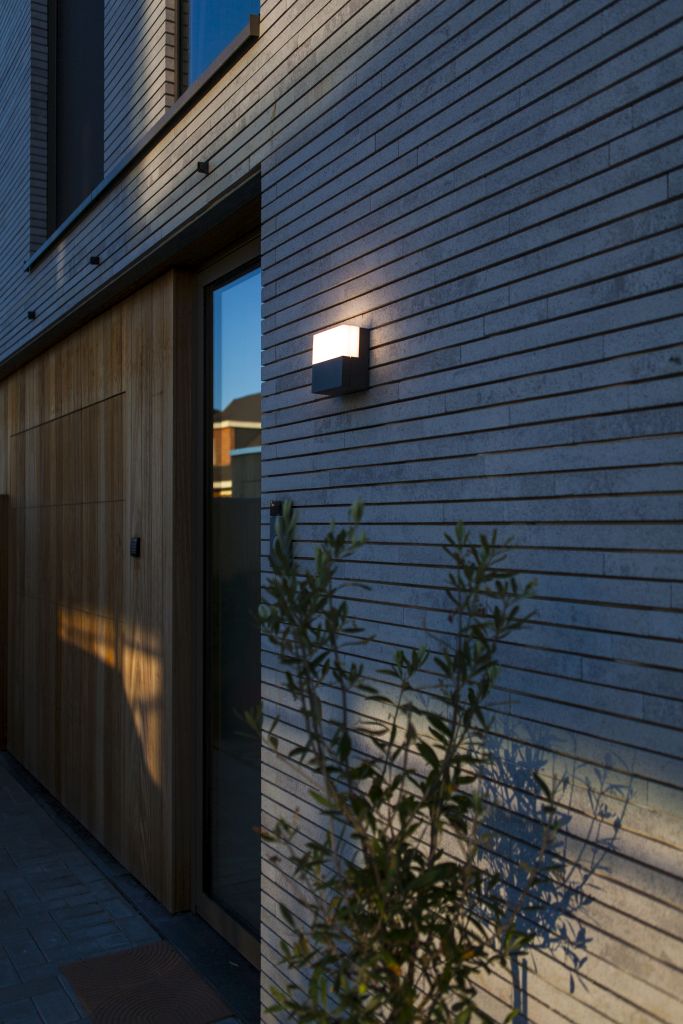 DOMINO Wall Dark Grey 3000K Architectural Modern Moveable Head Lutec – 1-T5116202118