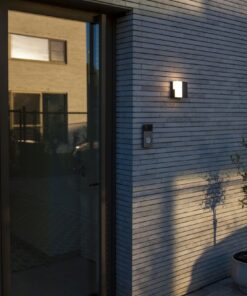 DOMINO Wall Dark Grey 3000K Architectural Modern Moveable Head Lutec – 1-T5116202118