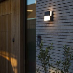 DOMINO Wall Dark Grey 3000K Architectural Modern Moveable Head Lutec – 1-T5116202118