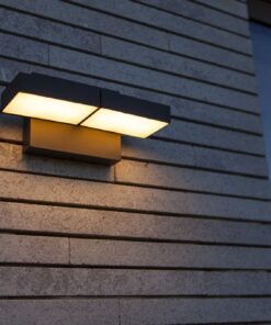 TWISTO Wall Dark Grey 3000K-4000K Architectural Modern Moveable Head Lutec – 1-T5116303118