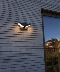 TWISTO Wall Dark Grey 3000K-4000K Architectural Modern Moveable Head Lutec – 1-T5116303118