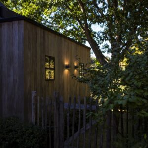 GEMINI Wall PIR Dark Grey 3000K (Warm White) Architectural Modern Moveable Head Lutec – 1-T5117101118