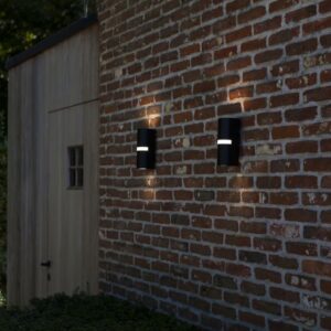 MIKA Wall Dark Grey Architectural Modern Moveable Head Lutec – 1-T5117201012