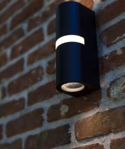 MIKA Wall Dark Grey Architectural Modern Moveable Head Lutec – 1-T5117201012