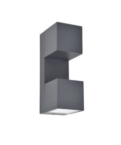 FARI Wall Dark Grey 3000K (Warm White) Architectural Modern Moveable Head Lutec – 1-T5117401118