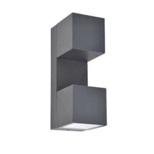 FARI Wall Dark Grey 3000K (Warm White) Architectural Modern Moveable Head Lutec – 1-T5117401118