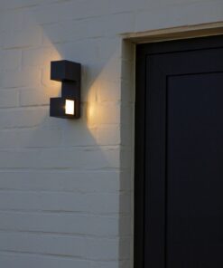 FARI Wall Dark Grey 3000K (Warm White) Architectural Modern Moveable Head Lutec – 1-T5117401118