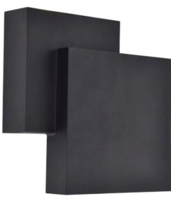 RIALTO Wall Up & Down Matt Black 3000K (Warm White) Architectural Modern Directed Light Lutec – 1-T5287901012