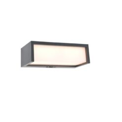 TELIS Wall PIR Dark Grey 3000K Solar Moveable panel PIR Sensor Lutec – 1-T6929701335