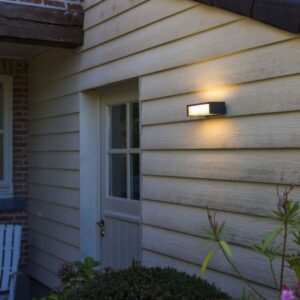 TELIS Wall PIR Dark Grey 3000K Solar Moveable panel PIR Sensor Lutec – 1-T6929701335