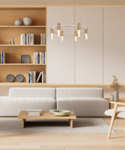 OASIS-ΦΩΤΙΣΤΙΚΟ ΚΡΕΜΑΣΤΟ ΕΞΑΦΩΤΟ ΑΜΜΩΔΕΣ ΛΕΥΚΟ ΑΛΟΥΜΙΝΙΟΥ LED COB 43W CCT 2150LM IP20 606X606X1500MM ACA – CN6P43PGWCCT