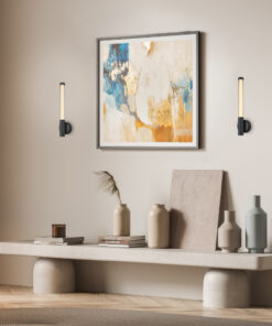 CANDELERA-ΦΩΤΙΣΤΙΚΟ ΕΠΙΤΟΙΧΟ ΑΜΜΩΔΕΣ ΜΑΥΡΟ ΑΛΟΥΜΙΝΙΟΥ LED SMD 7W CCT 490LM IP20 100X85X440MM ACA – CNDW7BKCCT