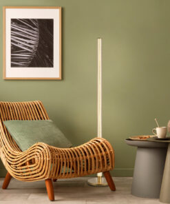 MYSTIQUE-ΦΩΤΙΣΤΙΚΟ ΕΠΙΔΑΠΕΔΙΟ ΧΡΥΣΟ ΑΛΟΥΜΙΝΙΟ LED SMD 36W DIMMABLE 2700K 2160LM IP20 220X220X1485MM ACA – CNF36GDIM