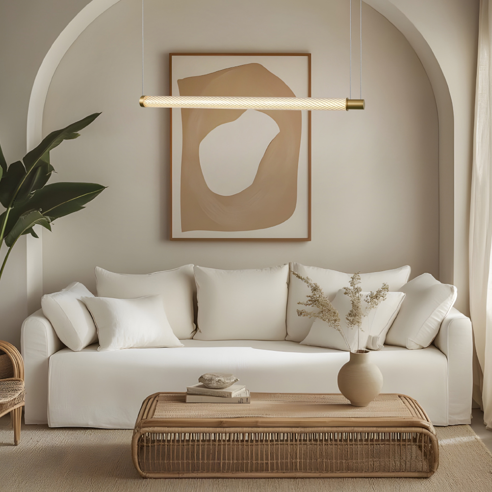 MYSTIQUE-ΦΩΤΙΣΤΙΚΟ ΚΡΕΜΑΣΤΟ ΧΡΥΣΟ ΑΛΟΥΜΙΝΙΟΥ LED SMD 42W CCT 2520LM IP20 1175X45X2000MM ACA – CNP42GBCCT