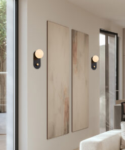 MARBELLA-ΦΩΤΙΣΤΙΚΟ ΕΠΙΤΟΙΧΟ ΑΜΜΩΔΕΣ ΜΑΥΡΟ ΑΛΟΥΜΙΝΙΟΥ LED SMD 11W DIM 2700K 715LM IP20 140X182X300MM ACA – CNW11MBKDIM