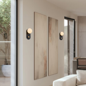 MARBELLA-ΦΩΤΙΣΤΙΚΟ ΕΠΙΤΟΙΧΟ ΑΜΜΩΔΕΣ ΜΑΥΡΟ ΑΛΟΥΜΙΝΙΟΥ LED SMD 11W DIM 2700K 715LM IP20 140X182X300MM ACA – CNW11MBKDIM