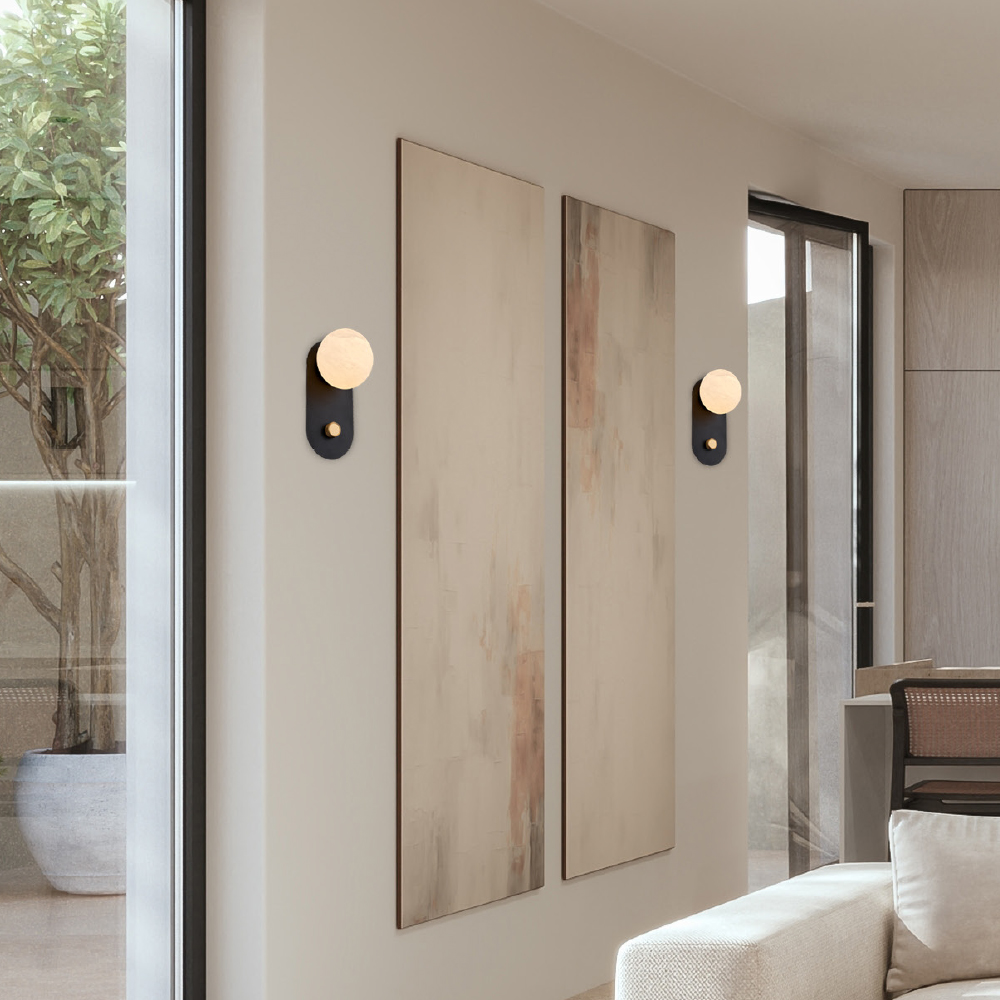 MARBELLA-ΦΩΤΙΣΤΙΚΟ ΕΠΙΤΟΙΧΟ ΑΜΜΩΔΕΣ ΜΑΥΡΟ ΑΛΟΥΜΙΝΙΟΥ LED SMD 11W DIM 2700K 715LM IP20 140X182X300MM ACA – CNW11MBKDIM