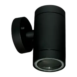 Φωτιστικό Σποτ Τοίχου 1xGU10 IP65 Μαύρο – ACA HI7032ABMS