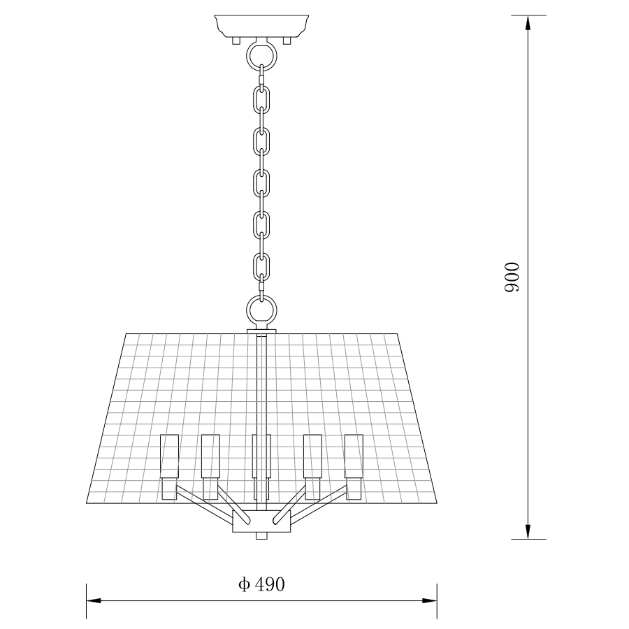 Sun Light ΠΟΛΥΦΩΤΟ-ΚΡΕΜΑΣΤΟ ΦΩΤΙΣΤΙΚΟ-ΚΩΔ. ANTICO-5-Y