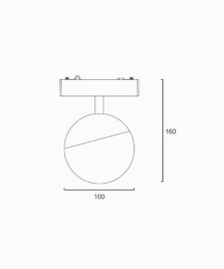 Sun Light ΦΩΤΙΣΤΙΚΟ-ΜΠΑΛΑ-ΜΑΥΡΟ-ΜΑΓΝΗΤΙΚΗΣ ΡΑΓΑΣ-48V-ARION-6B-3
