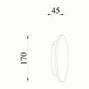 Sun Light BRUNA – Επιτοίχιο Φωτιστικό – Απλίκα σε Σκούρο Πράσινο Χρώμα