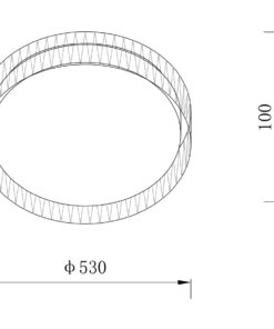 Sun Light ΟΡΟΦΗΣ ΦΩΤΙΣΤΙΚΟ LED-ΠΛΑΦΟΝΙΕΡΑ-ΚΩΔ. CAVO-50G