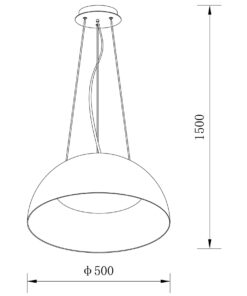 Sun Light ΠΟΛΥΦΩΤΟ-ΚΡΕΜΑΣΤΟ ΦΩΤΙΣΤΙΚΟ LED-ΚΩΔ. HEPHAESTUS-50P-GR