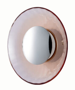 Sun Light IRIDA – Γυάλινο Επιτοίχιο Φωτιστικό – Απλίκα σε Μελί Χρώμα