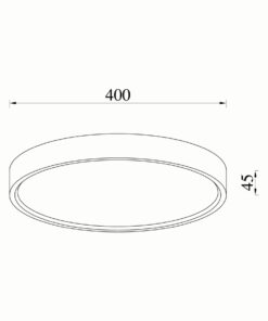 Sun Light ΟΡΟΦΗΣ ΦΩΤΙΣΤΙΚΟ LED-ΠΛΑΦΟΝΙΕΡΑ-ΚΩΔ. KARMEN-40