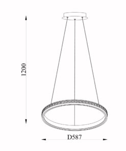 Sun Light ΠΟΛΥΦΩΤΟ-ΚΡΕΜΑΣΤΟ ΦΩΤΙΣΤΙΚΟ LED-ΚΩΔ. LUXOR-6