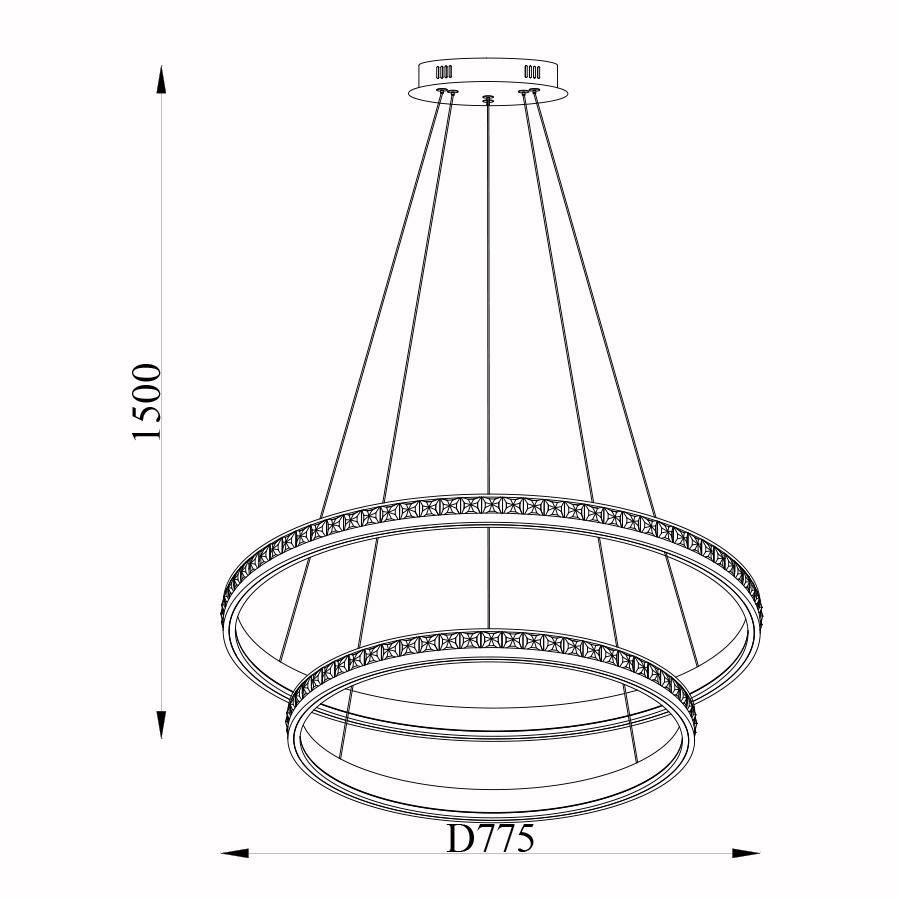 Sun Light ΠΟΛΥΦΩΤΟ-ΚΡΕΜΑΣΤΟ ΦΩΤΙΣΤΙΚΟ LED-ΚΩΔ. LUXOR-8+6