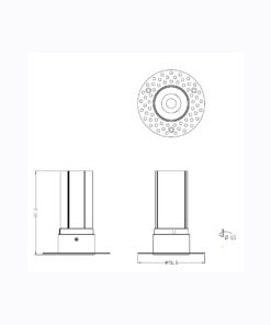 Sun Light ΣΠΟΤ ΦΩΤΙΣΤΙΚΟ ΧΩΝΕΥΤΟ-ΚΩΔ. OGIO-40-T