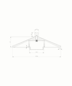 Sun Light ORBAN – Γύψινο Επιτοίχιο Φωτιστικό – Απλίκα σε Λευκό Χρώμα