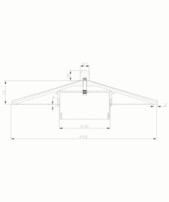Sun Light ORBAN – Γύψινο Επιτοίχιο Φωτιστικό – Απλίκα σε Λευκό Χρώμα