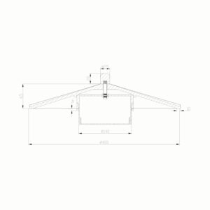 Sun Light ORBAN – Γύψινο Επιτοίχιο Φωτιστικό – Απλίκα σε Λευκό Χρώμα