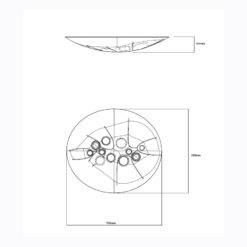 Sun Light ΟΡΟΦΗΣ ΦΩΤΙΣΤΙΚΟ LED-ΠΛΑΦΟΝΙΕΡΑ-ΚΩΔ. SELENE-R-CF