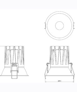 Sun Light ΣΠΟΤ ΦΩΤΙΣΤΙΚΟ ΧΩΝΕΥΤΟ-ΚΩΔ. TITO-75